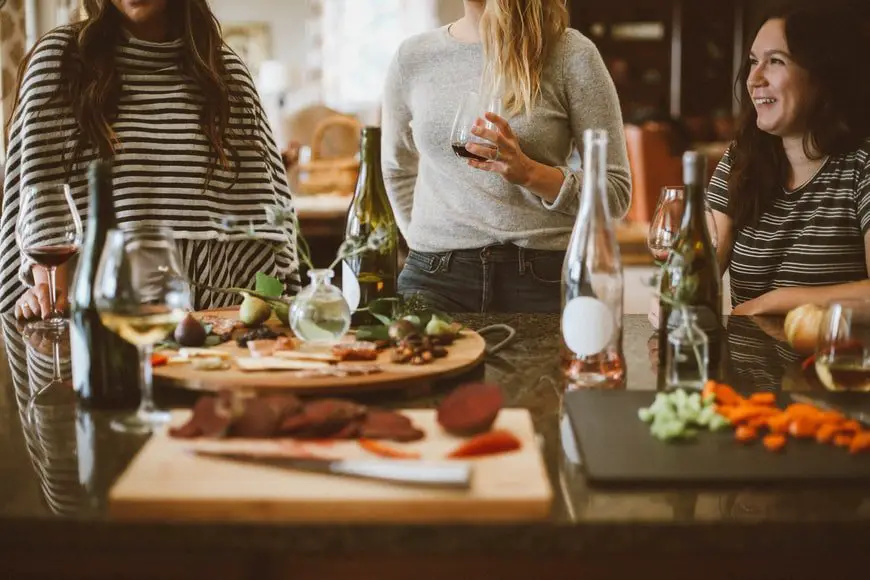 Women Getting Ready to Go Out