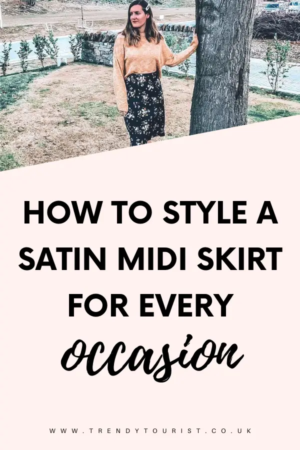 How to Style a Satin Midi Skirt for Every Occasion