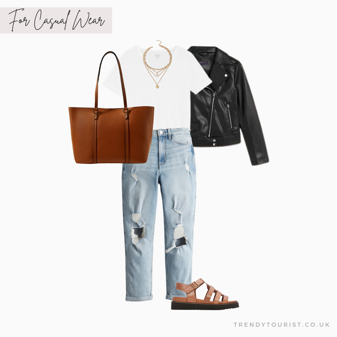 Leather Jacket Outfit Ideas for Casual Wear