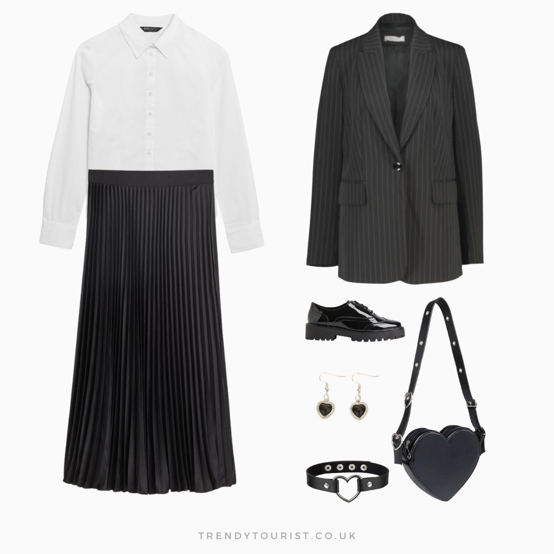 School Uniform Chic How to Dress Like Wednesday Addams
