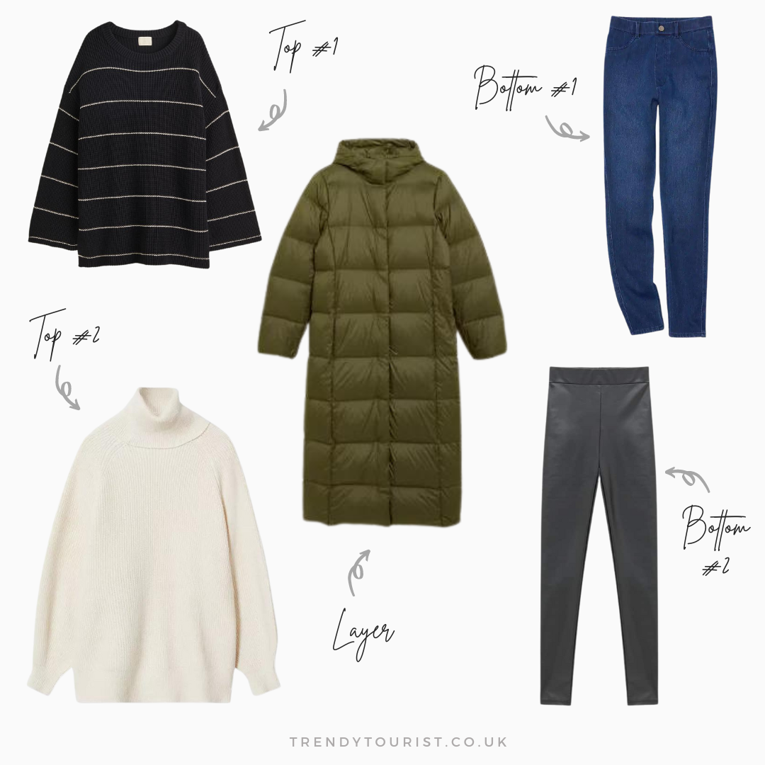 Winter Travel Capsule Wardrobe Key Pieces