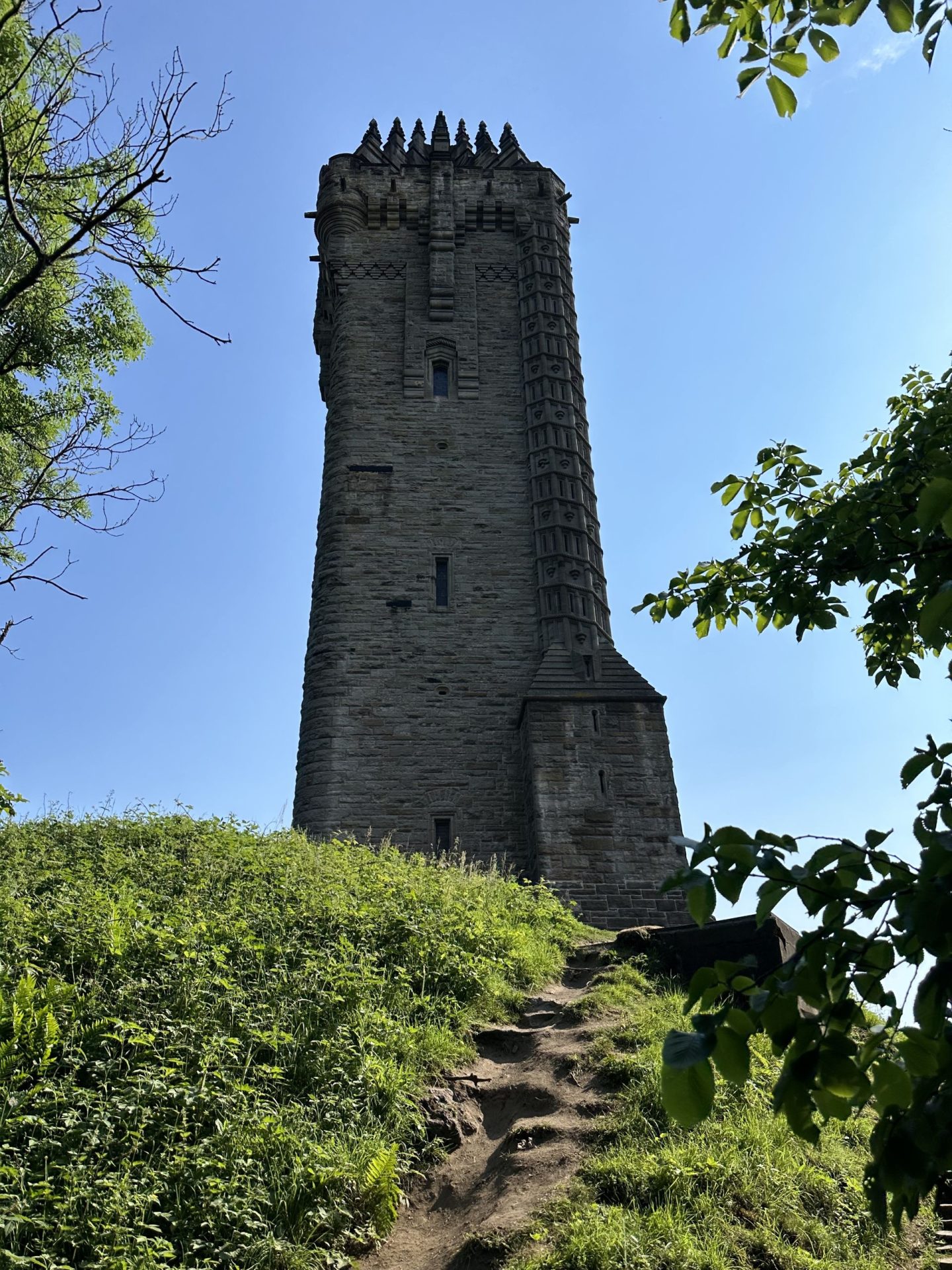 The National Wallace Monument Glasgow Road Trip