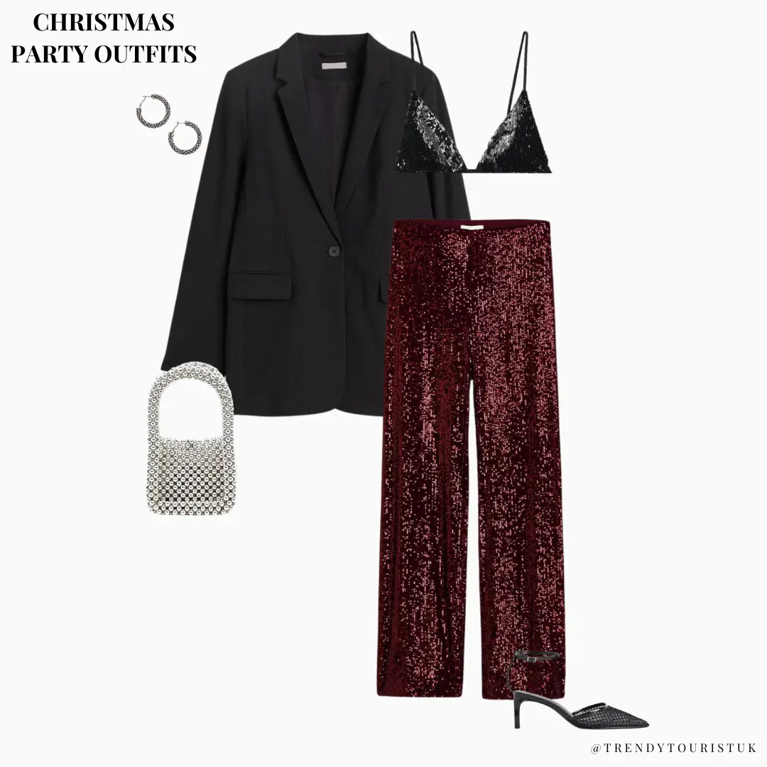 Sultry Sequins Christmas Party Outfits